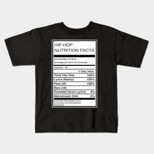 Hip Hop Nutrition Kids T-Shirt